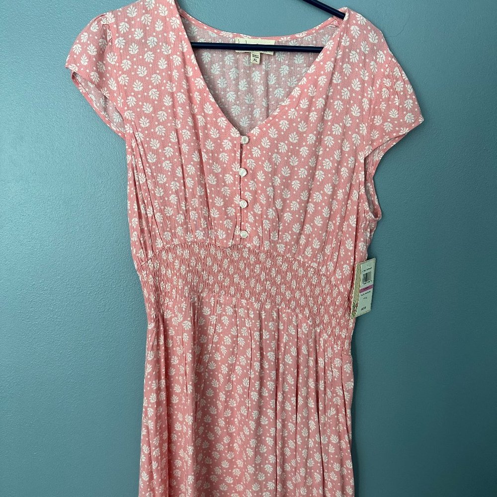 Bebop Pink Petal Blossom Dress Girls 14-16 (XL) New With Tags